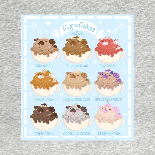 Pug Cake Menu by Its_MynnuB